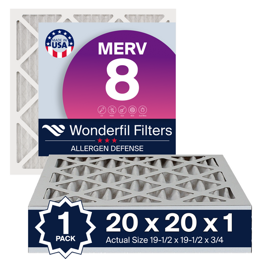 MERV 8 20x20x1 Air Filter 1 Pack